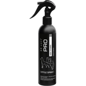 DR LUCY - PRO STYLE SPRAY - REGENERUJĄCA ODŻYWKA Z PROTEINAMI PSZENICY I JEDWABIEM DLA PSÓW