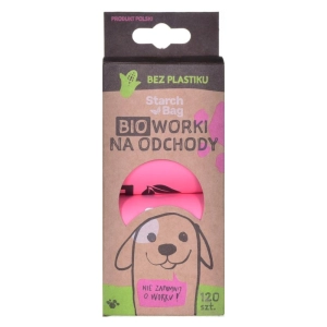 STARCH BAG - bioworki na odchody - 8 x 15 szt.