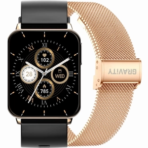 SMARTWATCH UNISEX GRAVITY GT17-5 - AMOLED, DODATKOWY PASEK (sg038e)