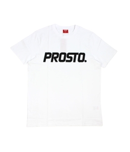 T-SHIRT PROSTO BIGLOG BIAŁY
