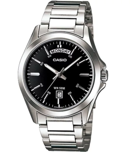 ZEGAREK MĘSKI CASIO MTP-1370D-1A1V (zd025b) + BOX