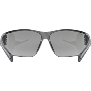 Okulary rowerowe UVEX Equate, black matt/smoke