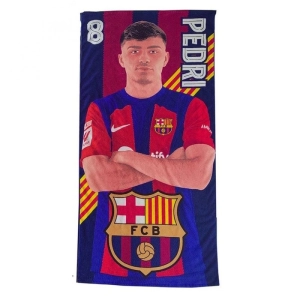 FC Barcelona ręcznik plażowy Pedri mikrofibra 70X140 120010