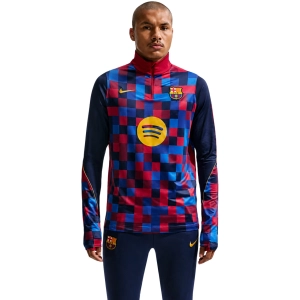 Koszulka męska Nike FC Barcelona Strike Home niebiesko-czerwona IQ1301 621