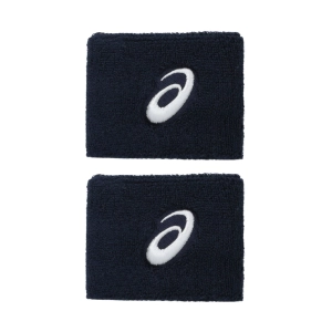 Frotka na rękę Asics Wrist Band 2 szt. granatowe 3043A143 400