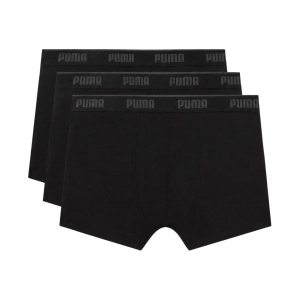 Bokserki męskie Puma 3 pak czarne 947130 03