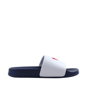 Klapki damskie Levi's Pool biało-granatowe VPOL0187S-0122
