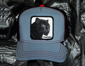 Czapka z daszkiem trakerka Goorin Brothers PANTHER NIGHT - odblaskowa czapka Animal Farm.jpg