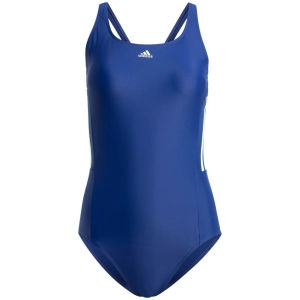Kostium kąpielowy damski adidas Mid 3-Stripes niebieski IT6292