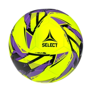 Piłka nożna Select Classic v26 żółto-fioletowo-czarna 160076