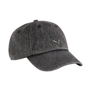 Czapka z daszkiem Puma Wardrobe Ess Matal Dad szara 25968 01