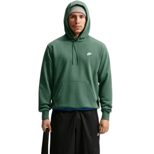 Bluza męska Nike Club FT PO Hoodie zielona FN3866 323