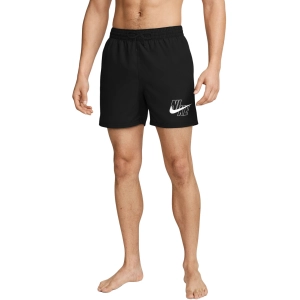 Spodenki kąpielowe Nike Logo Lap 5" Volley czarne NESSG574 001