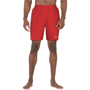 Spodenki kąpielowe Nike Essential 7 czerwone NESSF559 614