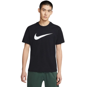 Koszulka męska Nike Nsw Tee Icon Swoosh czarna DC5094 010