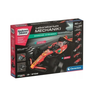 Clementoni Naukowa Zabawa - Laboratorium mechaniki: Samochód wyścigowy