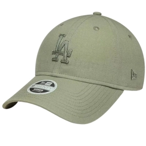 New Era LA Dodgers MLB Linen 9TWENTY Adjustable Cap 60856288 Zielone OSFM