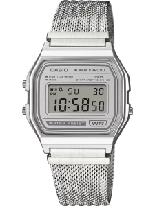 ZEGAREK MĘSKI CASIO A158WEM-7DF (zd093e) - KLASYKA + BOX