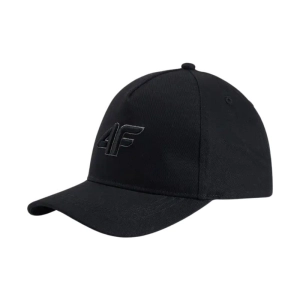 Czapka z daszkiem dla dzieci 4F U547 czarna 4FJWSS26ACABU547 21S