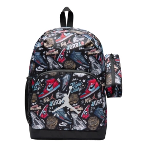 Plecak szkolny sportowy Air Jordan Raid Backpack 17L Black + Piórnik - 9A9250-KR5
