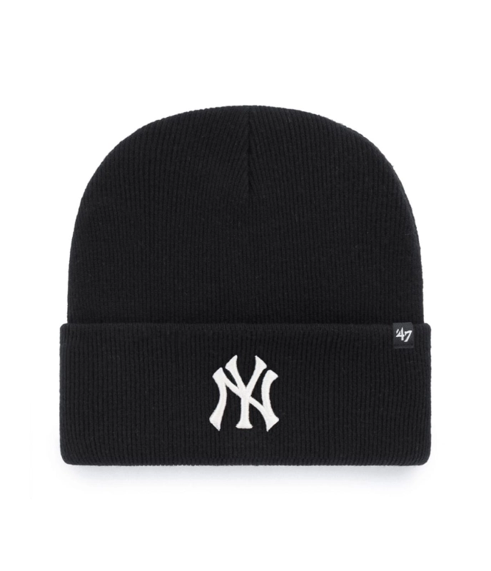 CZAPKA ZIMOWA 47 BRAND NEW YORK YANKEES HAYMAKER CZARNA BIAŁE LOGO.jpg