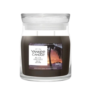 Świeca średnia BLACK COCONUT YANKEE