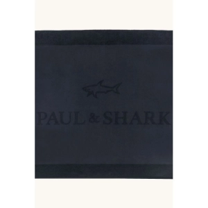 Ręcznik plażowy Paul&Shark granatowy 25417071-13 - luksusowy, duży rozmiar