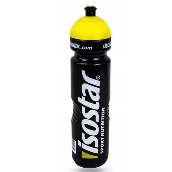 Czarny bidon Isostar 1000 ml.webp