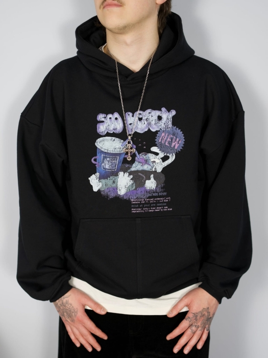 Lost Venue Drink Promo Hoodie – Manta Black - Bluza.jpeg