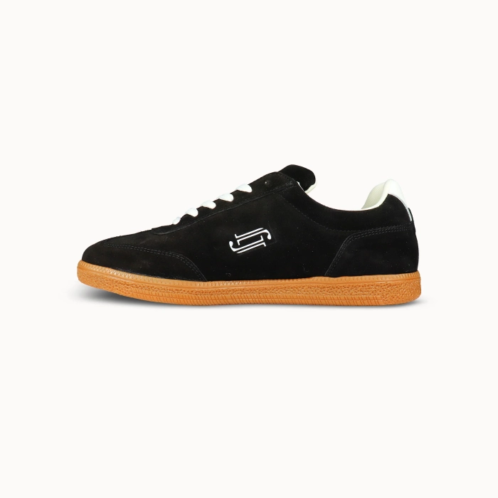 Czarne zamszowe sneakersy JoDis Soho – klasyka, która nigdy nie wychodzi z mody - damskie sportowe.webp