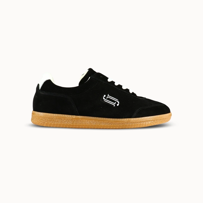 Damskie Czarne zamszowe sneakersy JoDis Soho – klasyka, która nigdy nie wychodzi z mody.webp