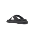 AUSTRALIA LUXE COLLECTIVE BUTY DAMSKIE LEANNA NAPPA BLACK – eleganckie skórzane klapki typu slider z poprzecznymi paskami - premium buty.webp