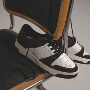 Algori buty sportowe klasy premium Phantom 22.4 Brown Sneaker - stylizacja.webp