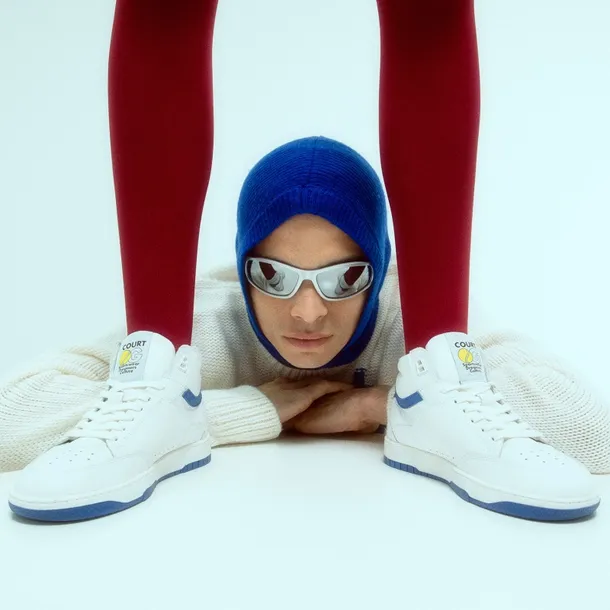 Buty sportowe portugalskie Algori High Court Blue Sneaker - moda premium.webp