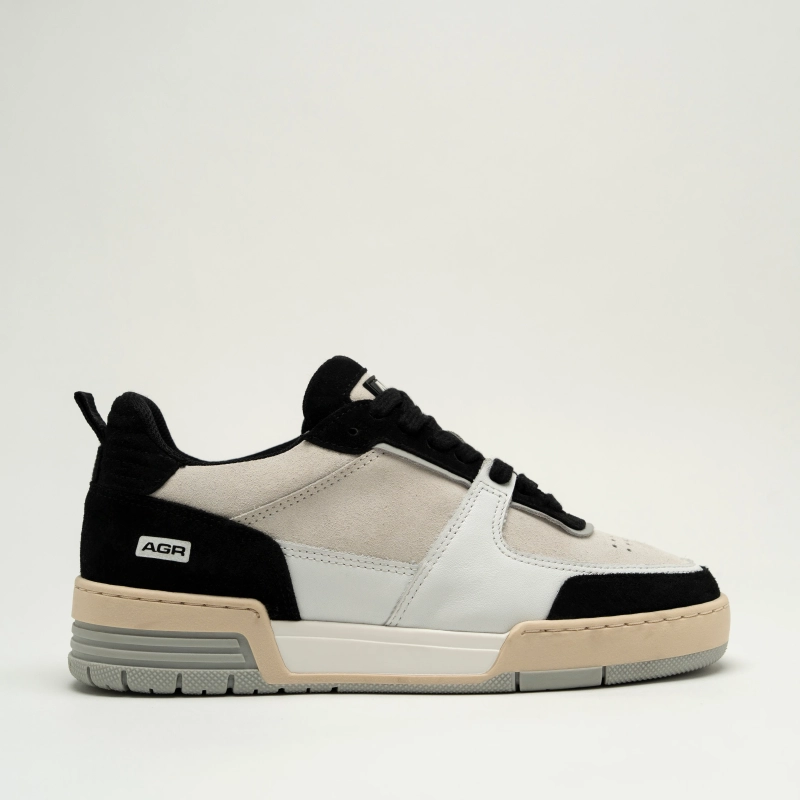 Algori buty premium AGR Light Black Sneaker - sportowe buty męskie.webp