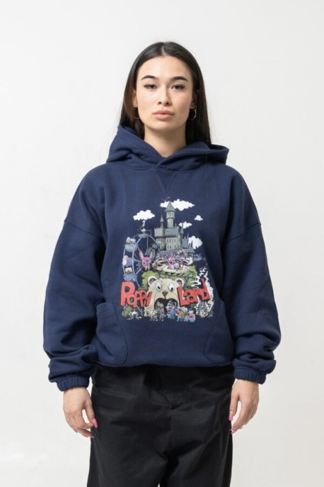 Lost Venue SOUVENIR HOODIE NAVY Bluza z kapturem damska.jpeg