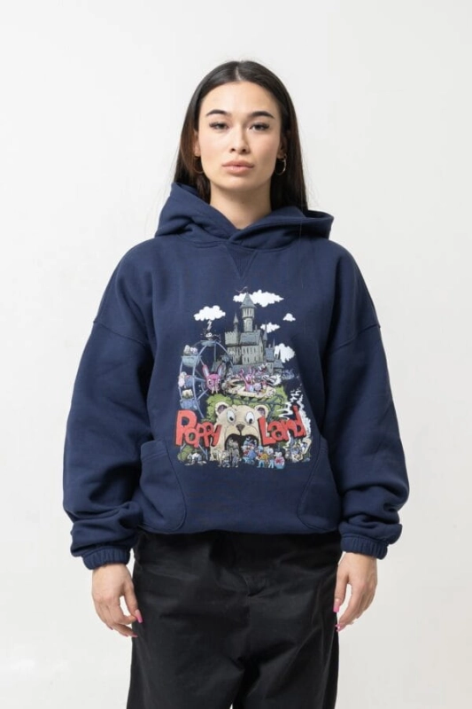 Lost Venue SOUVENIR HOODIE NAVY Bluza z kapturem damska.jpeg