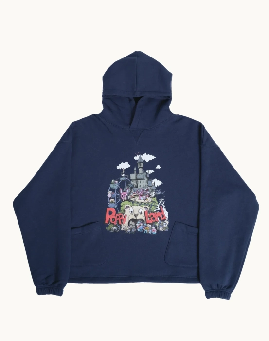 Lost Venue SOUVENIR HOODIE NAVY Bluza z kapturem.webp