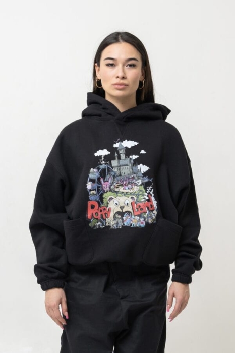SOUVENIR HOODIE BLACK Bluza z kapturem Lost Venue damska.jpeg