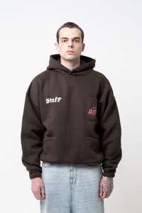 Lost Venue STAFF HOODIE BROWN Bluza z kapturem Męska.jpeg