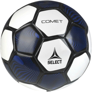Piłka nożna Select Comet v24 biało-czarno-niebieska 18631 5