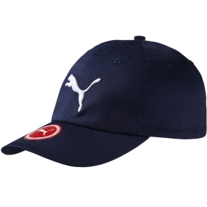 Czapka z daszkiem Puma Essential Cap granatowa 052919 03   Senior