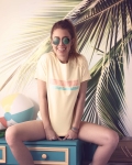 BEACHIN' PASTEL YELLOW KOSZULKA