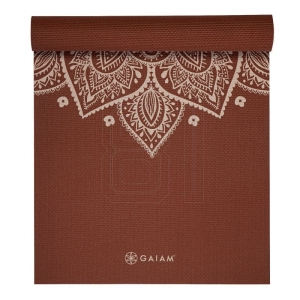 Mata do Jogi Gaiam Intense Rust Sundial Flower 5mm 65733