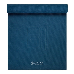 Mata do Jogi Gaiam Essentials 6 mm z pskiem Navy 63314