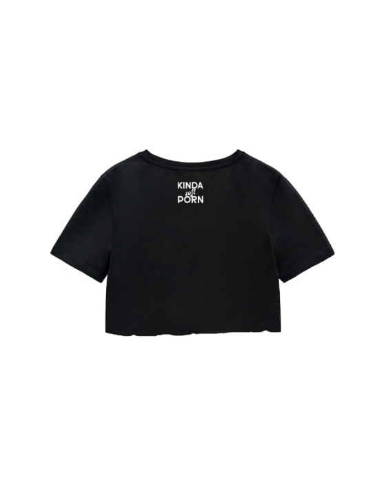 CROP TOP DAMSKI 'KINDA SOFT PORN' 2024 Tył.jpg