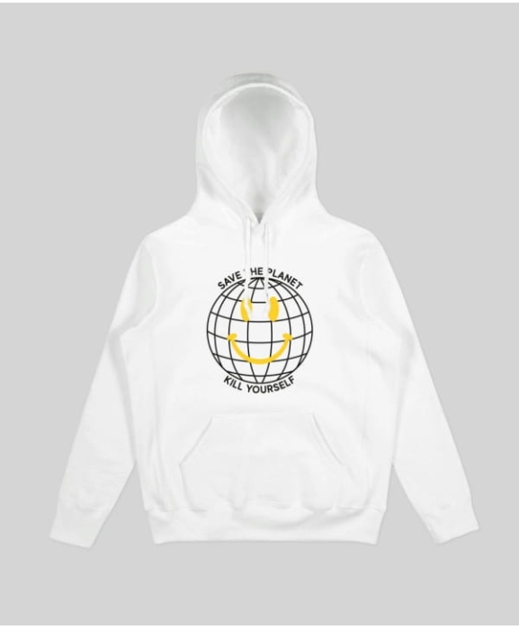 SAVE PLANET HOODIE Biała bluza.jpg