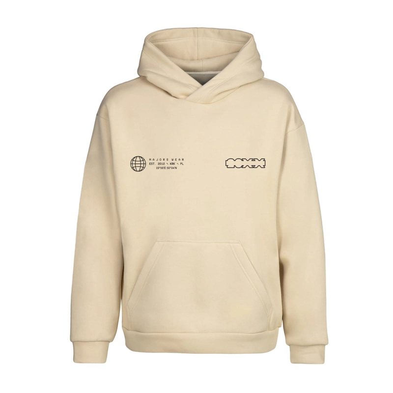 Bluza TimeXX Majors Beżowa Przód.jpg