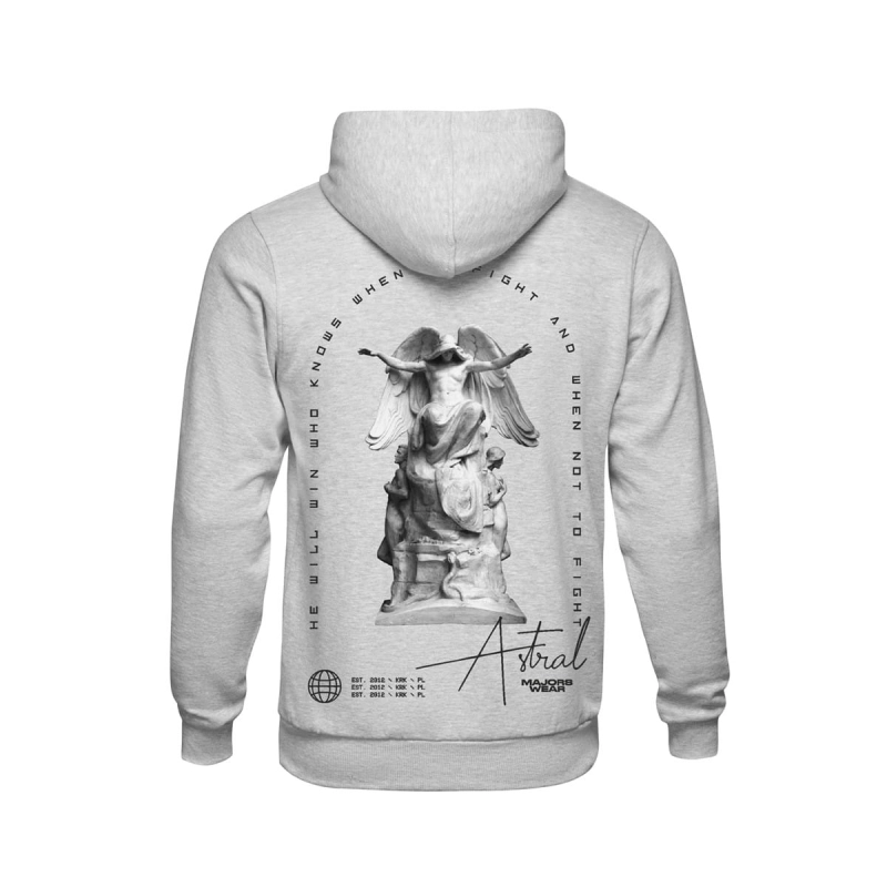 Szaro-melanżowa-Bluza Majors Fight.jpg