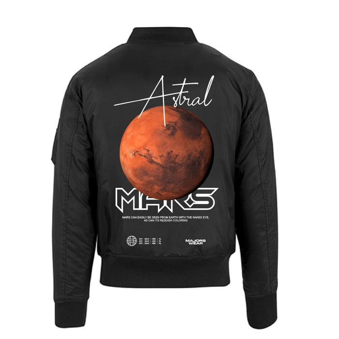 Kurtka bomber Mars Majors w kolorze czarnym 2.jpg